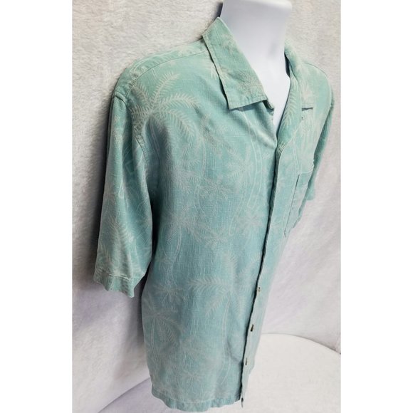 Caribbean Joe Men's Button Down Shirt Hawaiian XL - Picture 2 of 8